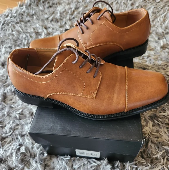Alfani | Shoes | Mens Alfani Dress Shoes 9 Brown | Poshmark display picture 1